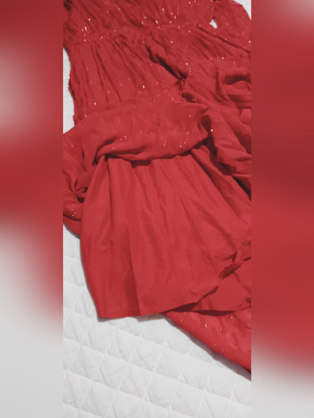 Anthropologie Allene Shimmer Maxi Dress With Pockets Size S - Picture 10 of 14